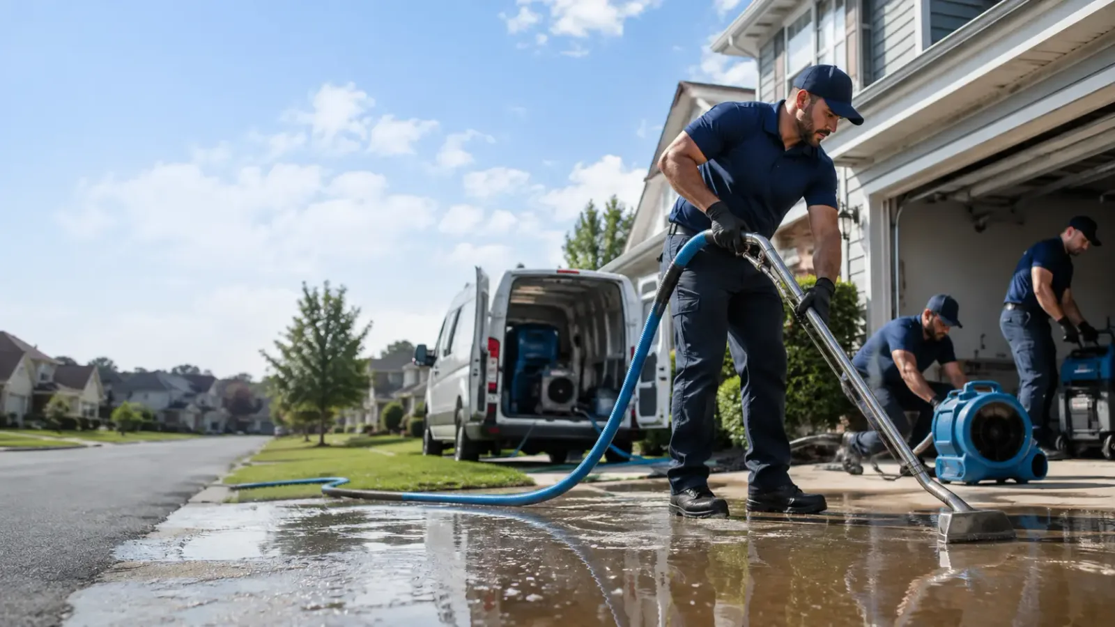 Flood Damage Restoration in Union Furnace, OH